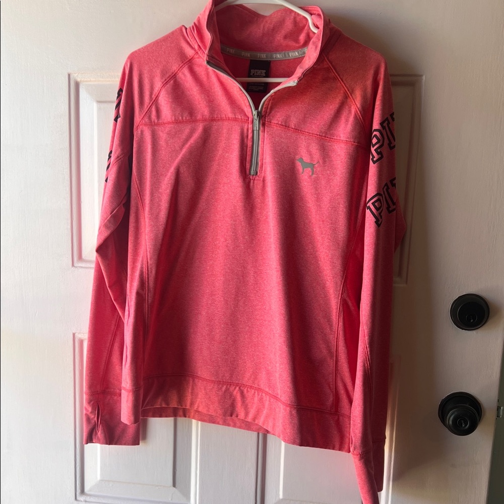 Victoria's Secret Pink Heathered Zip-Up